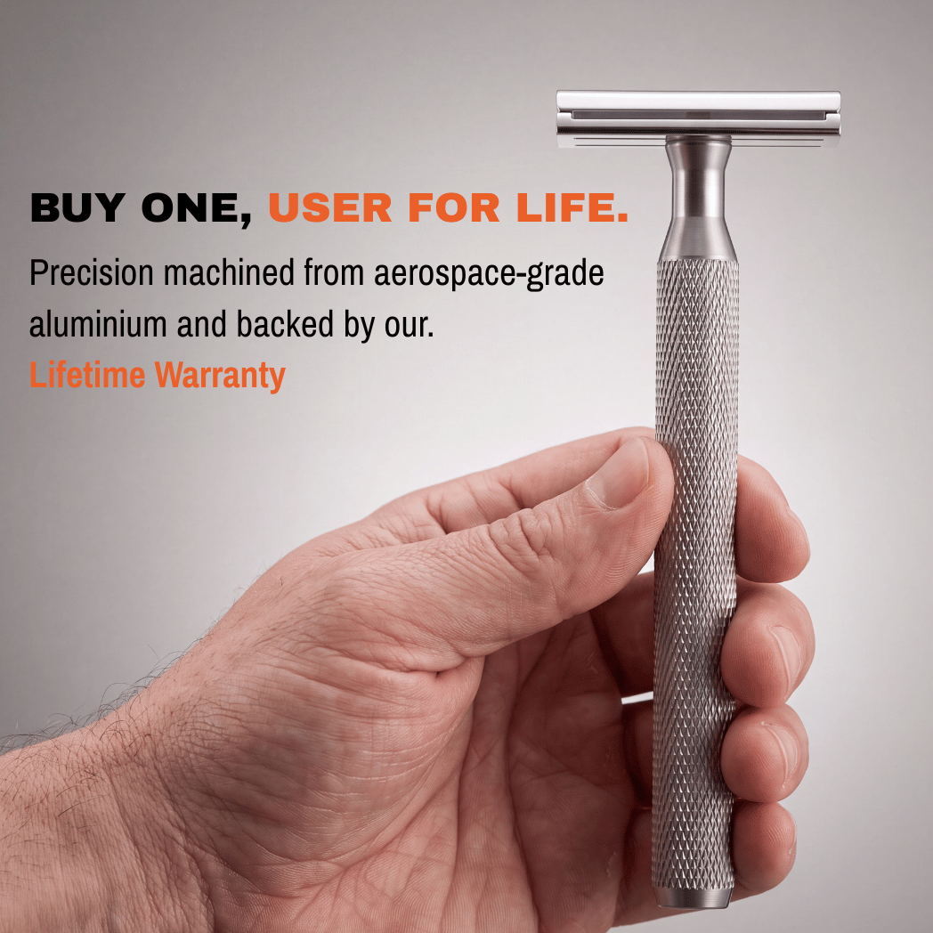 The Safety Razor Built Against Burn