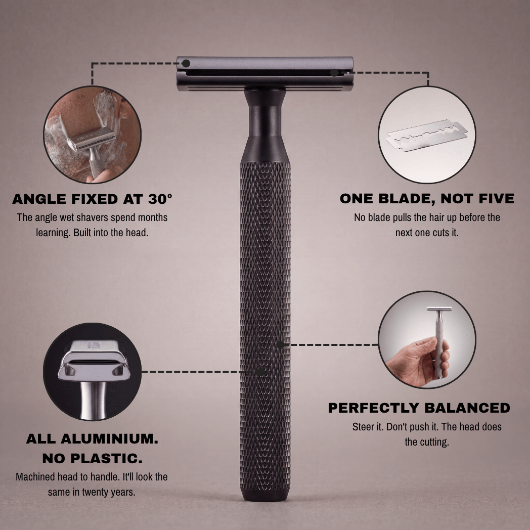 The Safety Razor Built Against Burn