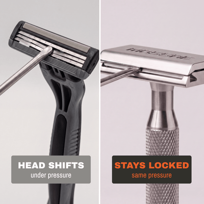 Last Razor You'll Need. No Burn, No Bumps.