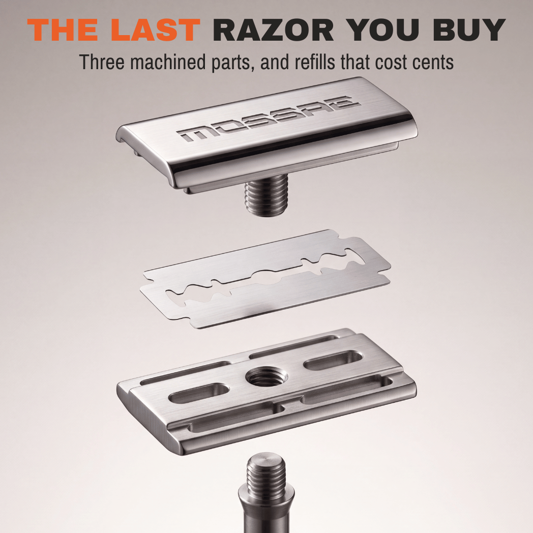 Last Razor You'll Need. No Burn, No Bumps.